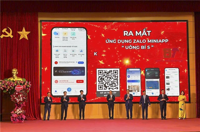 Phường Uông Bí ra mắt, vận hành ứng dụng Zalo mini app “Uông Bí S”