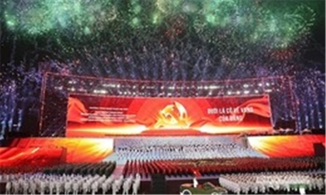 Sẵn sàng cho đêm nghệ thuật ‘Dưới lá cờ vẻ vang của Đảng’