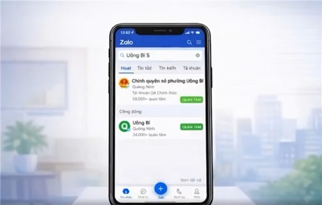 Zalo Mini App ‘Uông Bí S’
