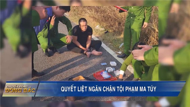 Quyết liệt ngăn chặn tội phạm ma túy
