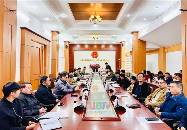 Phường Uông Bí họp bàn tổ chức các hoạt động Lễ khai hội Đình Đền Công Xuân Bính Ngọ 2026