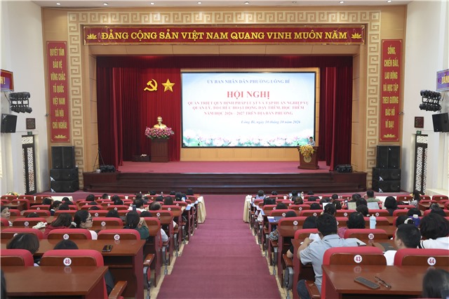 Phường Uông Bí tập huấn nghiệp vụ quản lý hoạt động dạy thêm, học thêm năm học 2026-2027