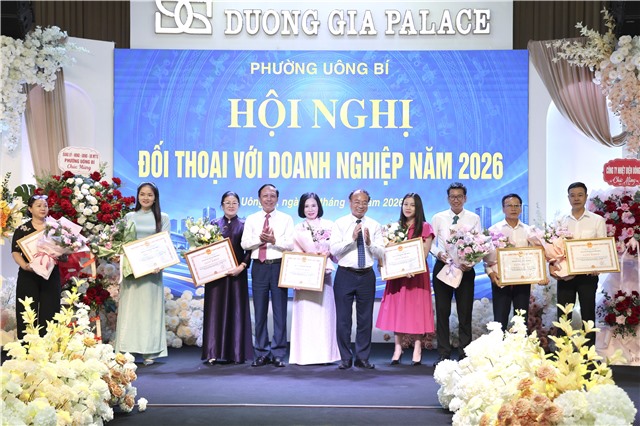 Uông Bí gặp mặt doanh nhân, lắng nghe và tháo gỡ khó khăn cho doanh nghiệp