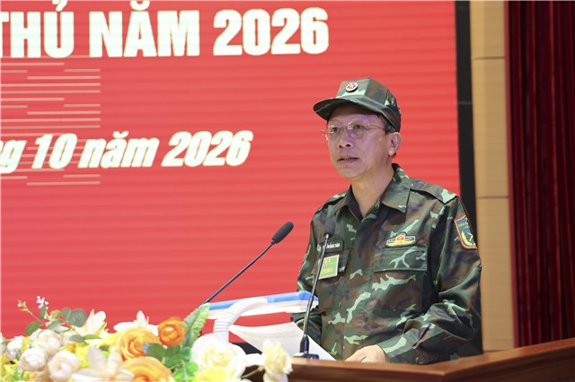 Phường Uông Bí khai mạc diễn tập chiến đấu phòng thủ năm 2026