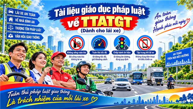 Tài liệu giáo dục pháp luật về TTATGT (Dành cho lái xe)