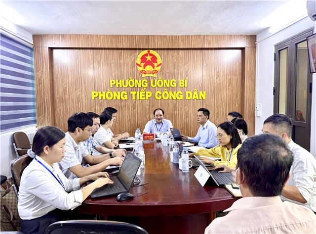 PHƯỜNG UÔNG BÍ TỔ CHỨC TIẾP CÔNG DÂN ĐỊNH KỲ THÁNG 10/2026