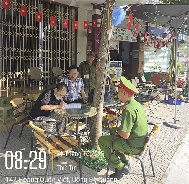 Phường Uông Bí chấn chỉnh trật tự đô thị tại khu vực cổng Bệnh viện và Chợ Trung tâm
