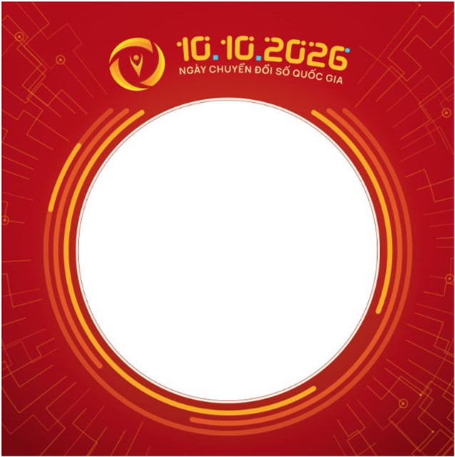 Bộ nhận diện Ngày Chuyển đổi số Quốc gia 10.10.2026
