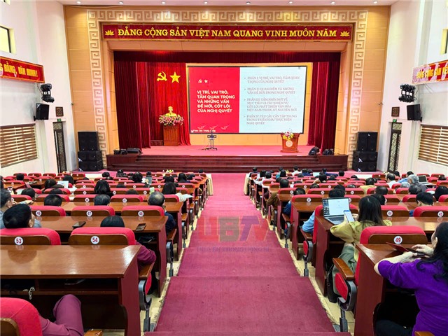 Hội nghị toàn quốc quán triệt, triển khai thực hiện Nghị quyết số 79 và 80 của Bộ Chính trị