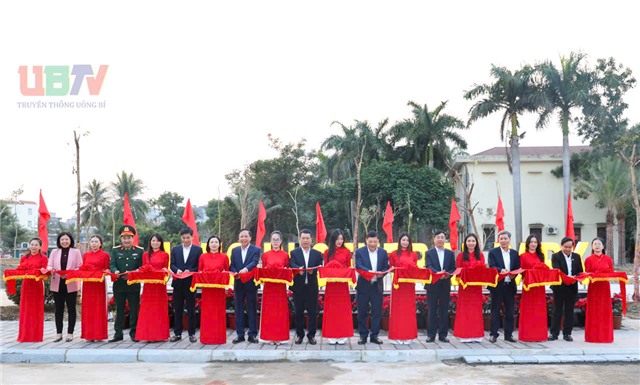 Phường Uông Bí Khánh thành các công trình chỉnh trang đô thị