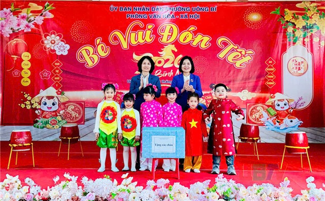 Chương trình: Bé vui đón Tết Bính Ngọ năm 2026 tại điểm Trường Mầm non Yên Thanh