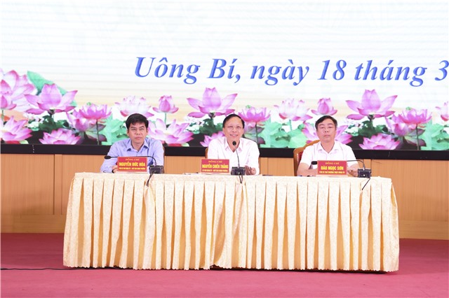 Đảng ủy phường Uông Bí Thực hiện quy trình quy hoạch cấp ủy, Ban Thường vụ và các chức danh lãnh đạo phường diện Ban Thường vụ Đảng ủy phường quản lý nhiệm kỳ 2025-2030 (2026-2031) 