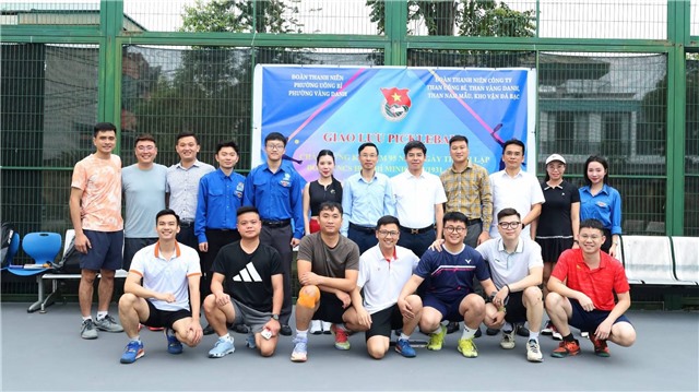 SÔI NỔI GIẢI GIAO LƯU PICKLEBALL CHÀO MỪNG 95 NĂM NGÀY THÀNH LẬP ĐOÀN TNCS HỒ CHÍ MINH