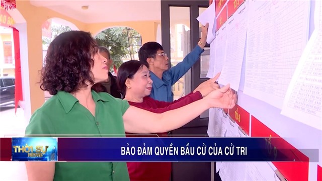 Bảo đảm quyền bầu cử của cử tri