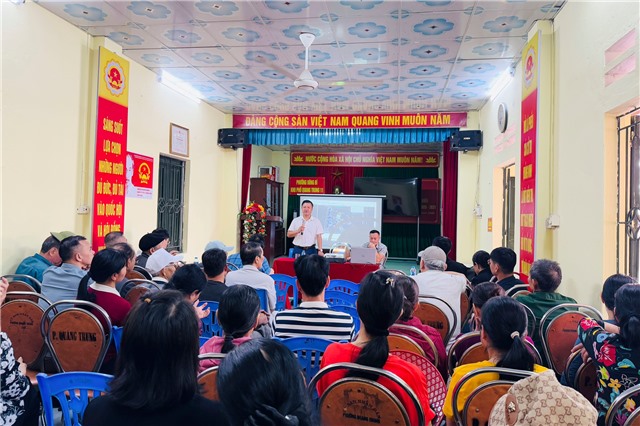 Phường Uông Bí lấy ý kiến nhân dân về các dự án khởi công mới năm 2026