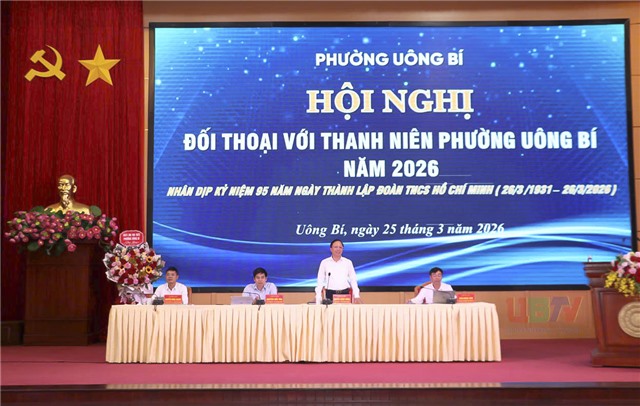 Phường Uông Bí đối thoại với Thanh niên năm 2026