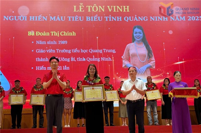 Cô giáo 23 lần tham gia hiến máu tình nguyện