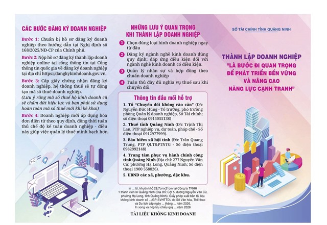 THÀNH LẬP DOANH NGHIỆP "LÀ BƯỚC ĐI QUAN TRỌNG ĐỂ PHÁT TRIỂN BỀN VỮNG VÀ NÂNG CAO NĂNG LỰC CẠNH TRANH"
