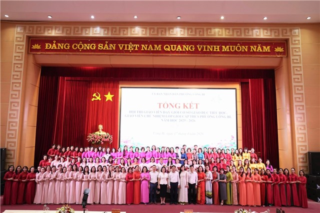 Phường Uông Bí tổng kết hội thi giáo viên giỏi, lan tỏa tinh thần đổi mới giáo dục