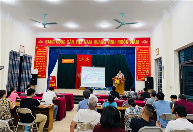 Phường Uông Bí lấy ý kiến nhân dân về dự án chỉnh trang ngõ 39 phố Trần Nhân Tông