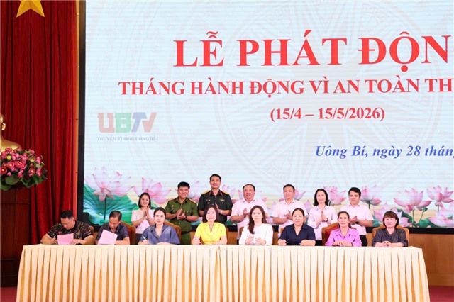 Phường Uông Bí phát động Tháng hành động vì an toàn thực phẩm năm 2026