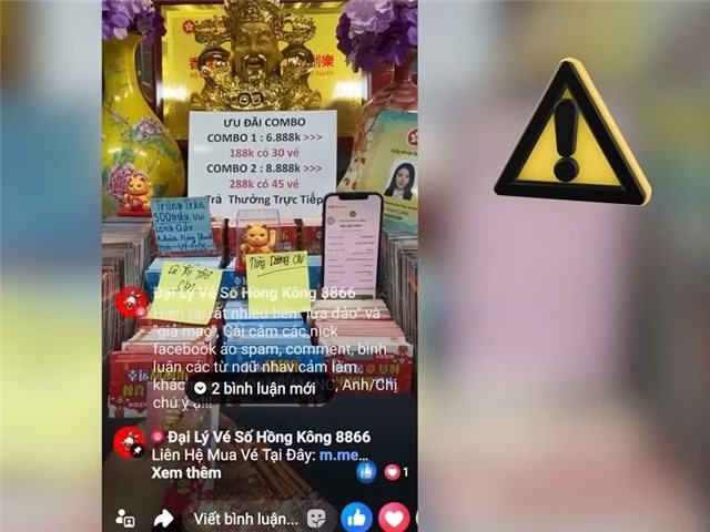 Bẫy vé số cào online với chiêu trò “trúng trước mất sau”