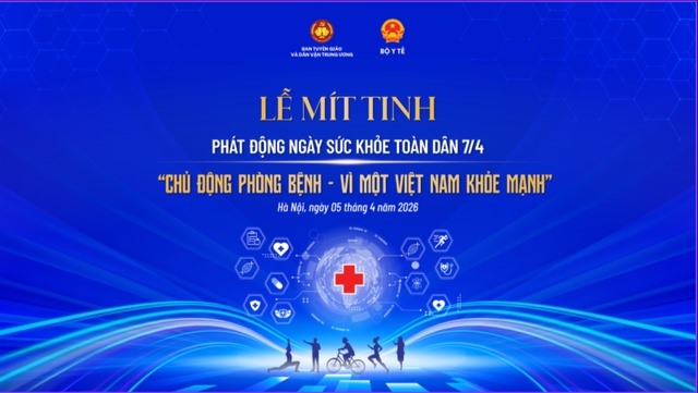 Lần đầu tiên Việt Nam phát động Ngày Sức khỏe toàn dân, nhấn mạnh phòng bệnh chủ động