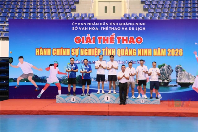 Đoàn Uông Bí giành 1 huy chương vàng, 1 huy chương bạc tại  Giải Thể thao hành chính sự nghiệp tỉnh Quảng Ninh 2026
