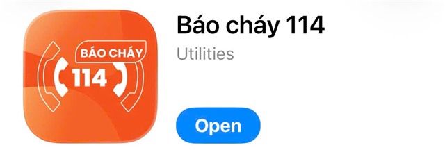 ỨNG DỤNG BÁO CHÁY 114 - KẾT NỐI NHANH VỚI TRUNG TÂM THÔNG TIN CHỈ HUY