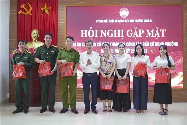 UB MTTQ phường Uông Bí: Gặp mặt ứng cử viên tham gia Bầu cử HĐND phường khóa II, nhiệm kỳ 2026-2031