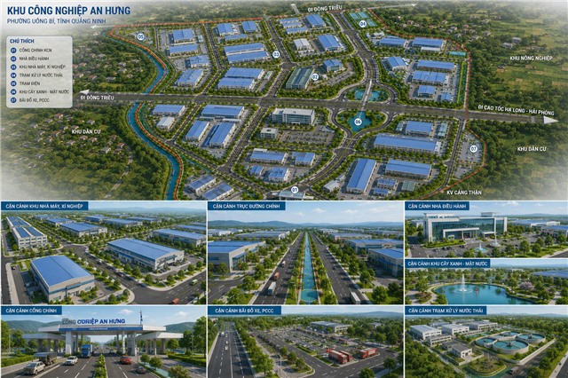 An Hưng Quảng Ninh – động lực mới cho phát triển công nghiệp và đô thị tại phường Uông Bí