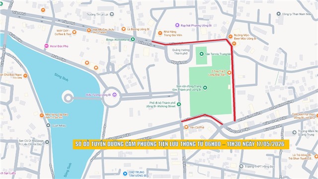 Phương án phân luồng giao thông phục vụ Đại hội Thể dục thể thao lần thứ I 