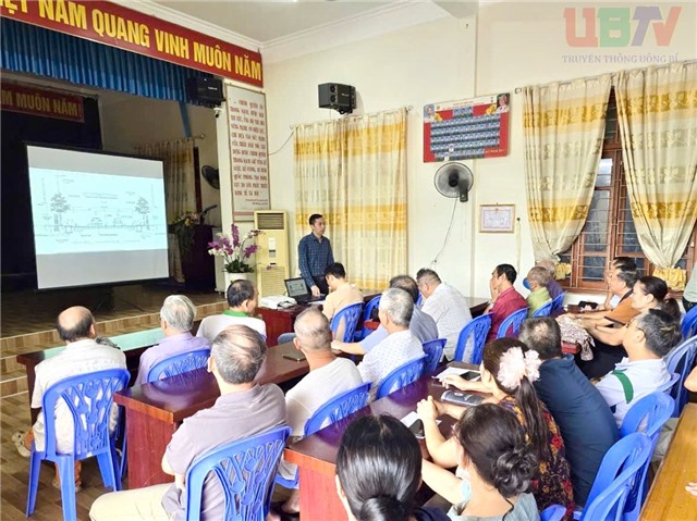 Phường Uông Bí lấy ý kiến Nhân dân triển khai chỉnh trang tuyến phố Lý Thường Kiệt