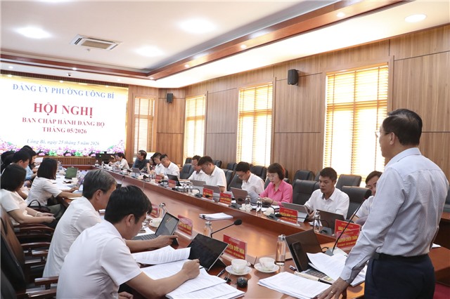 Hội nghị BTV Đảng ủy, BCH Đảng bộ phường Uông Bí