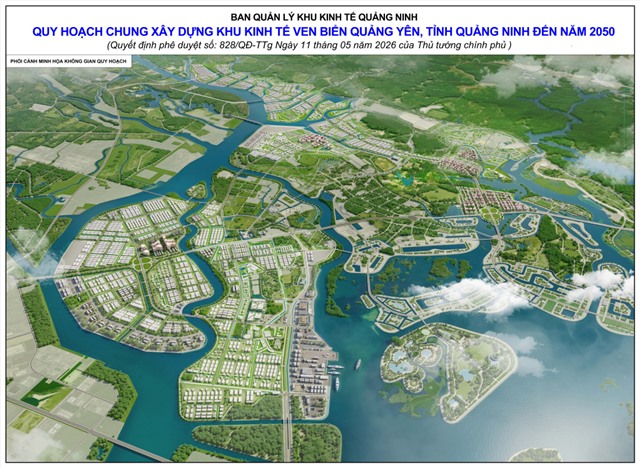 Quy hoạch Khu kinh tế ven biển Quảng Yên: Mở ra không gian phát triển mới cho phường Uông Bí 