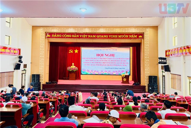 Phường Uông Bí tổ chức hội nghị triển khai, phổ biến và tiếp nhận ý kiến Nhân dân về công tác bồi thường, hỗ trợ, tái định cư dự án đường sắt tốc độ cao Hà Nội – Quảng Ninh