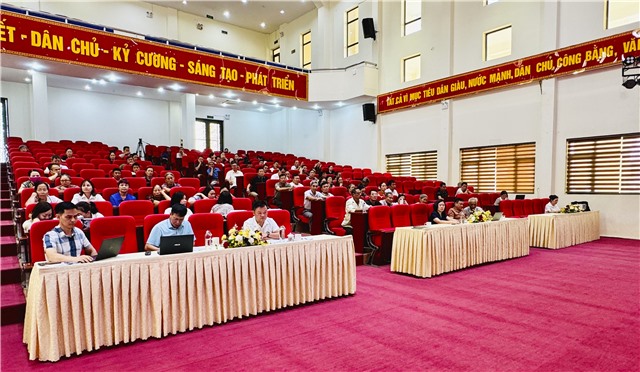 Phường Uông Bí: Hội nghị tuyên truyền, giải thích các quy định pháp luật về bồi thường, hỗ trợ GPMB dự án mở rộng Bệnh viện Việt Nam - Thụy Điển