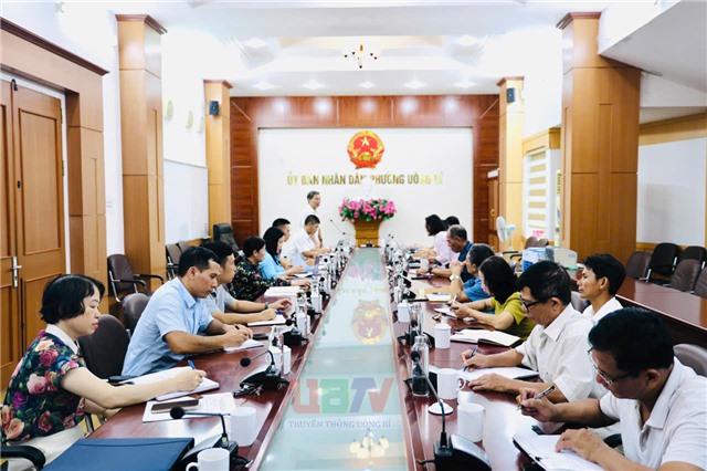 HĐND phường Uông Bí rà soát kết quả giải quyết kiến nghị của cử tri