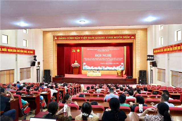 Đại biểu HĐND tỉnh tiếp xúc cử tri phường Uông Bí và phường Vàng Danh trước kỳ họp thường lệ giữa năm 2026 của HĐND tỉnh khóa XV