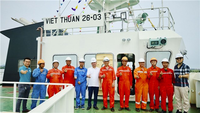 Hạ thủy thành công tàu VIET THUAN 26-03 – Dấu mốc mới trong hành trình phát triển đội tàu Việt Thuận