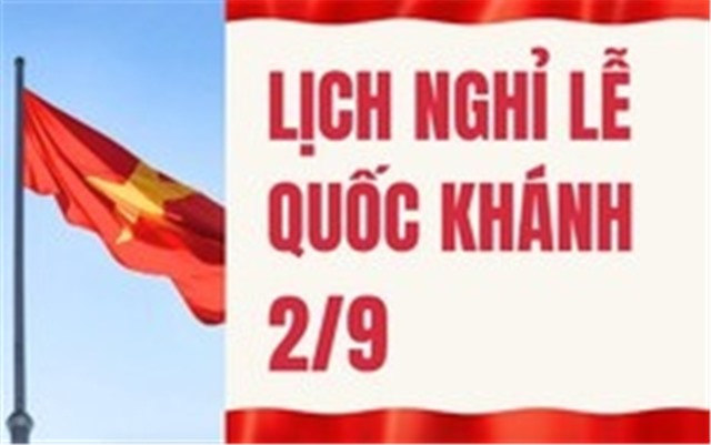 Chính thức: Nghỉ 5 ngày dịp Quốc khánh 2/9