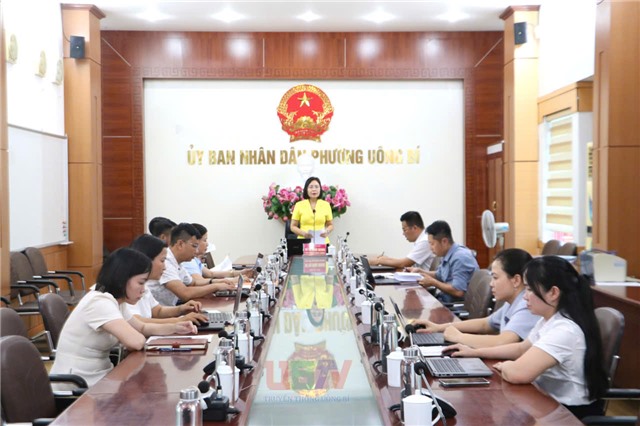 Phường Uông Bí đánh giá kết quả thực hiện Nghị quyết số 57-NQ/TW của Bộ Chính trị về phát triển khoa học, công nghệ, đổi mới sáng tạo và chuyển đổi số 6 tháng đầu năm