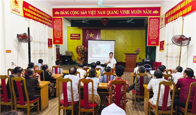 Vận động nhân dân đồng thuận thực hiện Dự án chỉnh trang tuyến phố Hữu Nghị 