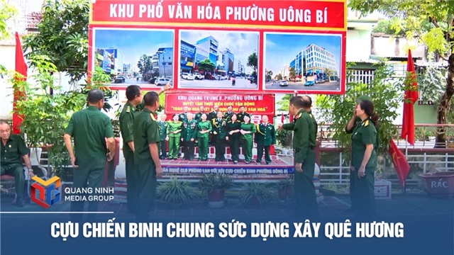 Cựu chiến binh chung sức dựng xây quê hương