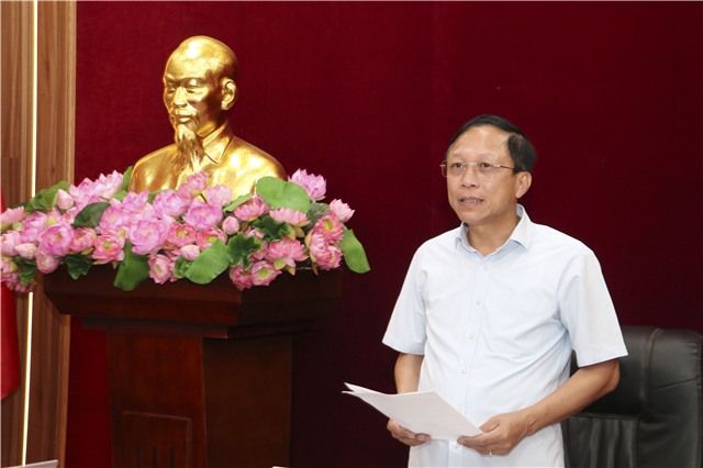 Giao ban Thường trực Đảng ủy phường Uông Bí tuần thứ 31