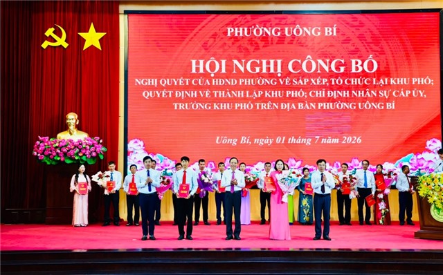 Nhiều hoạt động thiết thực chào mừng 1 năm thành lập phường Uông Bí