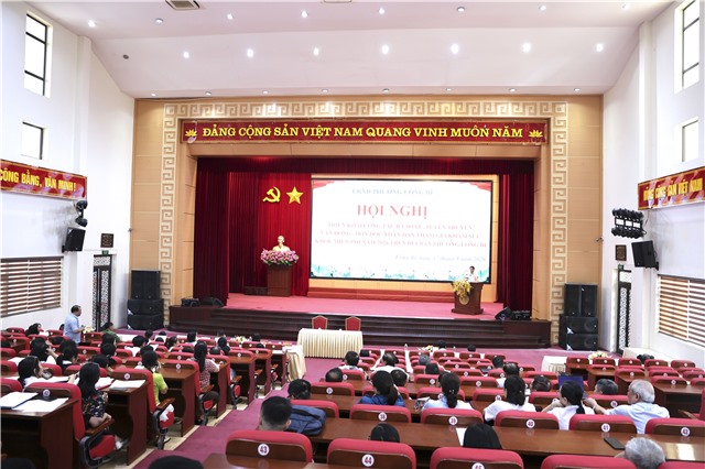 Phường Uông Bí đẩy nhanh tiến độ khám sức khỏe miễn phí và cập nhật dữ liệu sức khỏe người dân