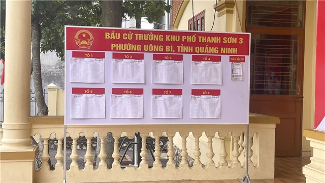 Ngày mai (16/8), phường Uông Bí đồng loạt tổ chức bầu trưởng khu phố