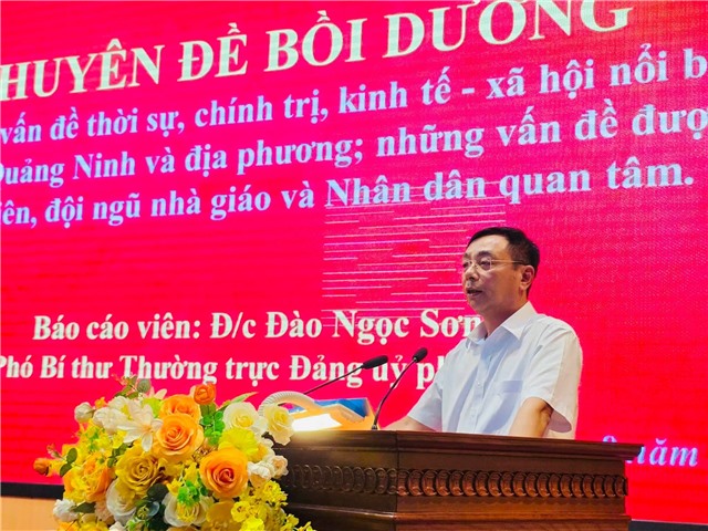 Bồi dưỡng, tập huấn lý luận chính trị hè năm 2026 và triển khai Tuần sinh hoạt chính trị đầu năm học 2026-2027