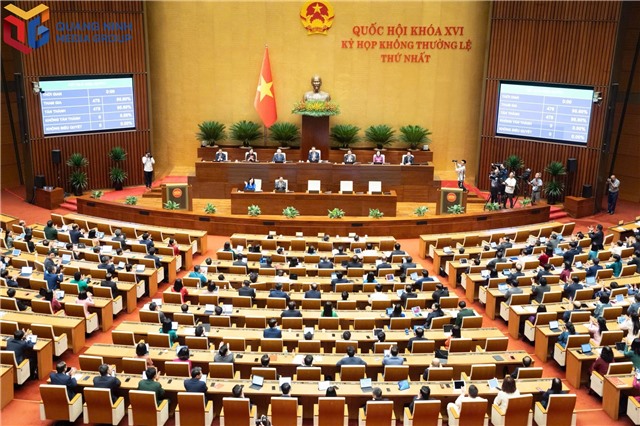 Quốc hội thông qua Nghị quyết về việc thành lập thành phố Quảng Ninh